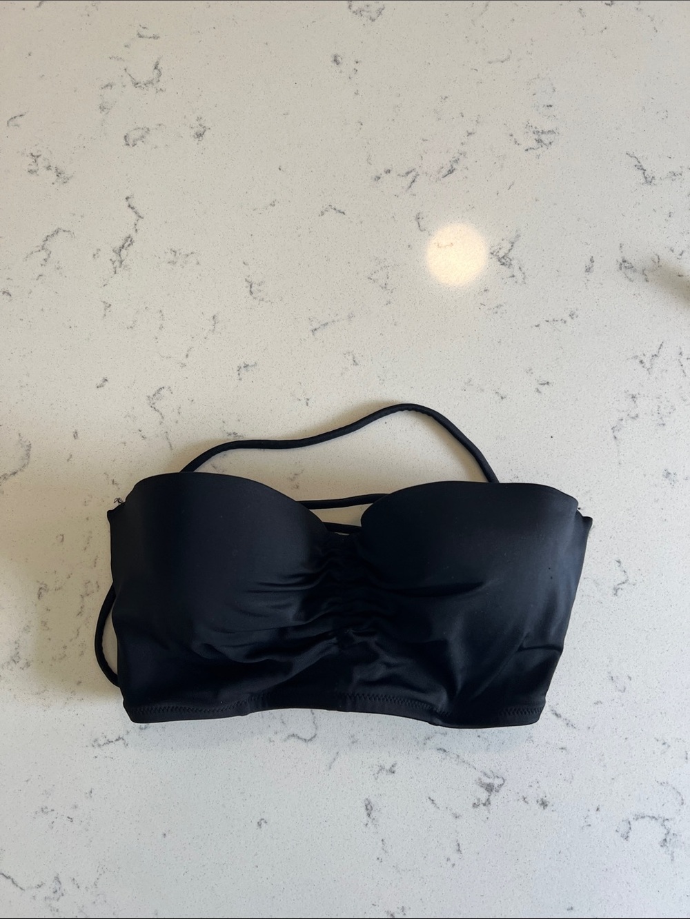 Victoria's Secret Black Bandeau Bikini Top